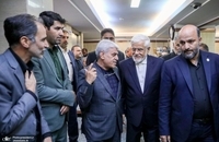 حضور معاون اول رییس جمهور در مراسم ختم خیر مدرسه ساز  (4)