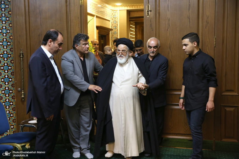 مراسم یاد بود حاجیه خانم صدیقه محمدی هشترودی خواهر همسر حجت الاسلام والمسلمین سید مهدی امام جمارانی