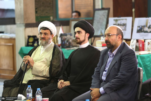 دیدار اعضای جبهه فرهنگی نقلاب اسلامی با سید حسن خمینی