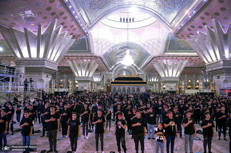 یازدهمین سوگواره احلی من العسل در حرم مطهر امام خمینی (س)