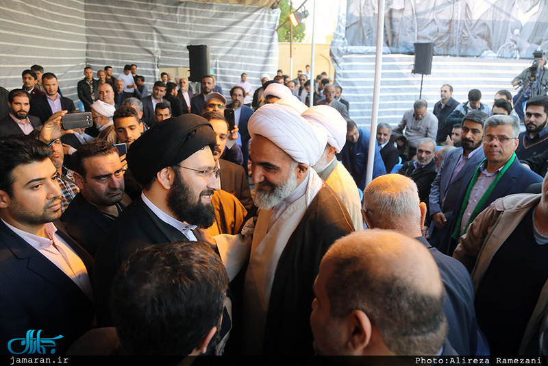 دومین روز سفر سید علی خمینی به استان خوزستان(آبادان و شلمچه)