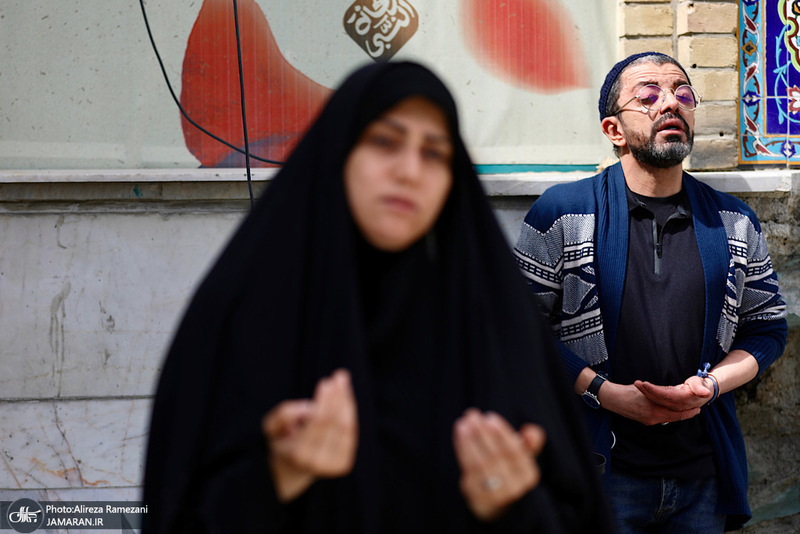 مراسم تحويل سال در آستان حضرت امام زاده صالح (ع)