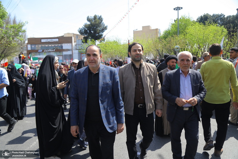 راهپیمایی باشکوه روز قدس در قم -1