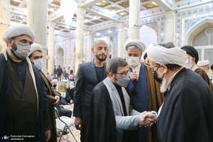 مراسم بزرگداشت آیت الله العظمی صافی گلپایگانی (ره) توسط بیت آیت الله العظمی بروجردی (ره)‎‎