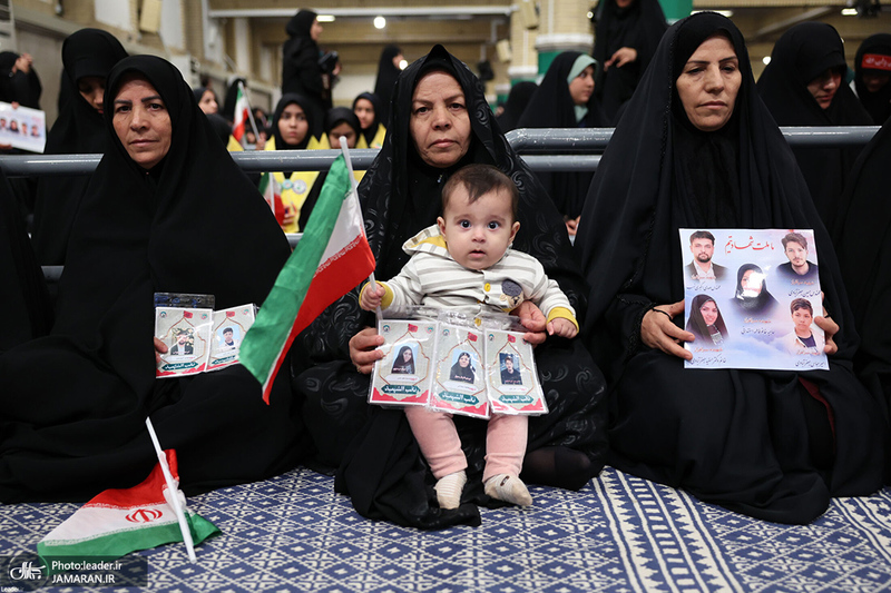 دیدار دانش‌آموزان و دانشجویان با رهبر معظم انقلاب