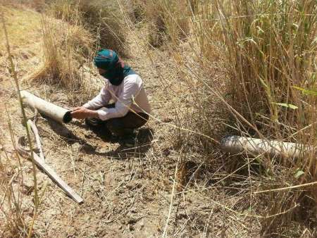 قطع آب یک روستای شاوور  به دلیل خرابکاری
