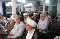 مراسم روز شهادت امام محمد باقر (ع) در دفتر آیت‌الله‌العظمی صانعی (12)