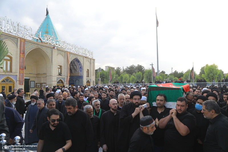 مراسم تشییع و ترحیم مرحومه سیده زهرا هاشمی شاهرودی‎