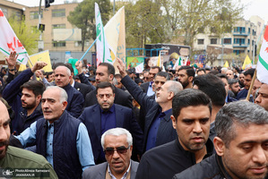 راهپمایی با شکوه روز قدس در تهران-۲