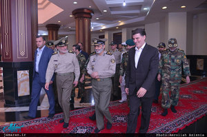 تجدید میثاق فرماندهان عالی رتبه ارتش جمهوری اسلامی ایران با آرمان حضرت امام