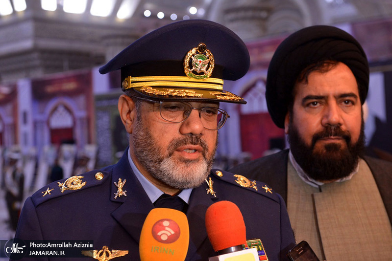 تجدید میثاق فرمانده نیروی هوایی ارتش با آرمان های حضرت امام خمینی(س)