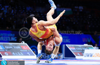 گزارش تصویری| قاب های زیبا روز اول کشتی فرنگی قهرمانی جهان