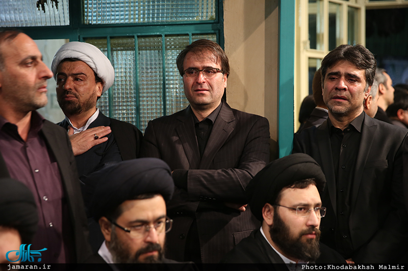 مراسم وداع با پیکر آیت الله هاشمی رفسنجانی(ره) در حسینیه جماران-16