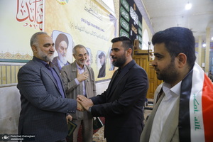 مراسم سالگرد ارتحال امام خمینی (س) توسط کتائب سیدالشهداء عراق در قم