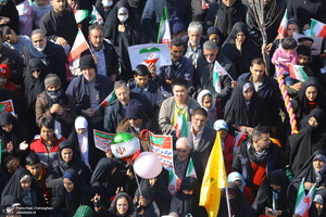 راهپیمایی باشکوه 22 بهمن در قم