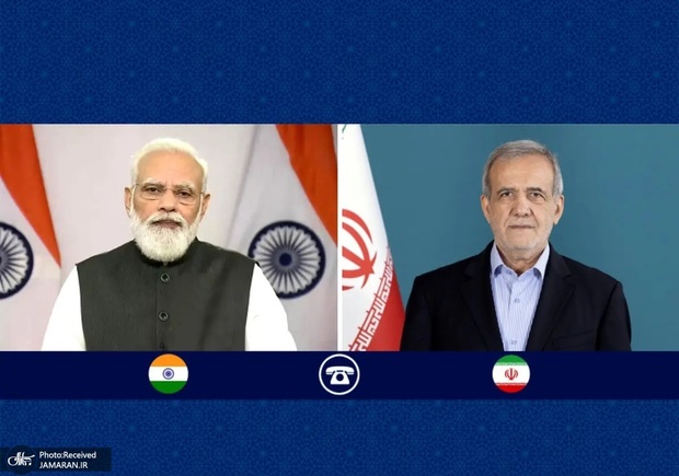 نخست‌وزیر هند: با پزشکیان گفت‌وگو کردم