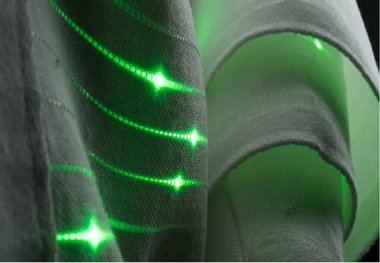 تولید لباس‌های الکترونیکی با پارچه‌های نانویی رسانا
