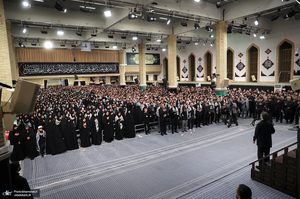 عزاداری هیئت‌های دانشجویی به مناسبت اربعین در حسینیه امام خمینی