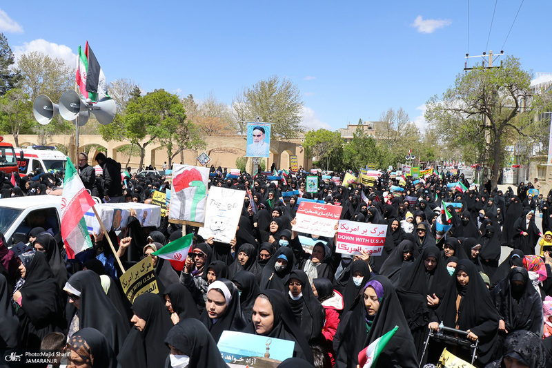 راهپیمایی باشکوه روز قدس در خمین