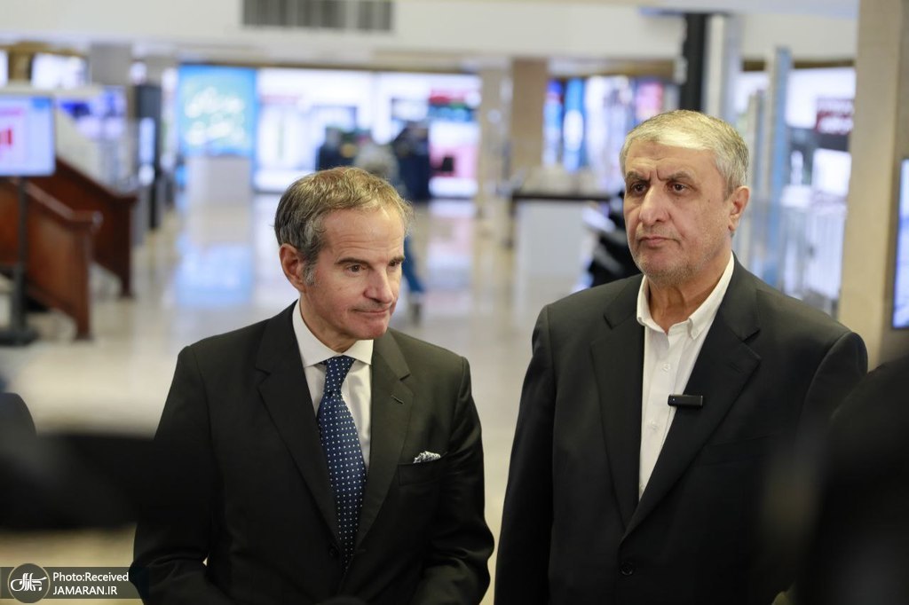 رییس سازمان انرژی اتمی: گروسی در نقشه دشمن بازی می‌کند