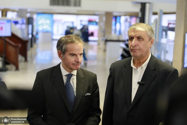 رییس سازمان انرژی اتمی: آژانس از ادبیاتی که دستاویز بدخواهان ایران می‌شود، پرهیز کند/ پیشرفت‌های بیانیه مارس ۲۰۲۳  نبایستی کم اهمیت جلوه داده شود