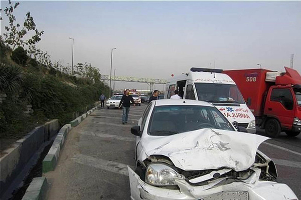 کشته شدن پنج نفر در حوادث رانندگی قزوین
