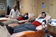 شهروند سقزی برای 135 امین بار خون اهدا کرد