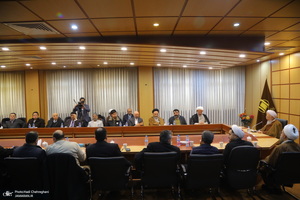 دیدار اساتید و روسای دانشگاه های کشورهای اسلامی با آیت الله العظمی جوادی آملی‎