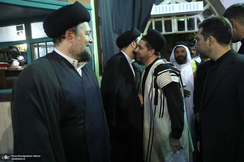 مراسم بزرگداشت همسر آیت الله موسوی بجنوردی (ره) در حسینیه شماره یک جماران-2