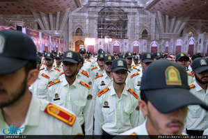 تجدید میثاق جمعی از فرماندهان ناجا با آرمان‌های بنیانگذار انقلاب اسلامی 