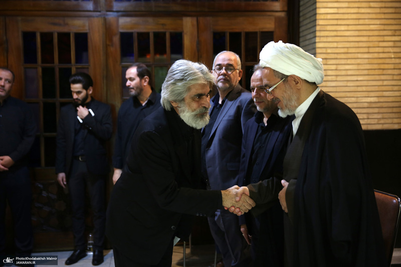 مراسم چهلمین روز در گذجامعیشت مادر مسجد 1