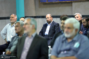 دیدار جمعی از جانبازان واقعه هفتم تیر با سید حسن خمینی
