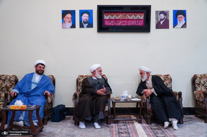 تجدید میثاق جمعی از مدیران و کارکنان بنیاد مسکن انقلاب اسلامی با آرمان های امام خمینی (س)