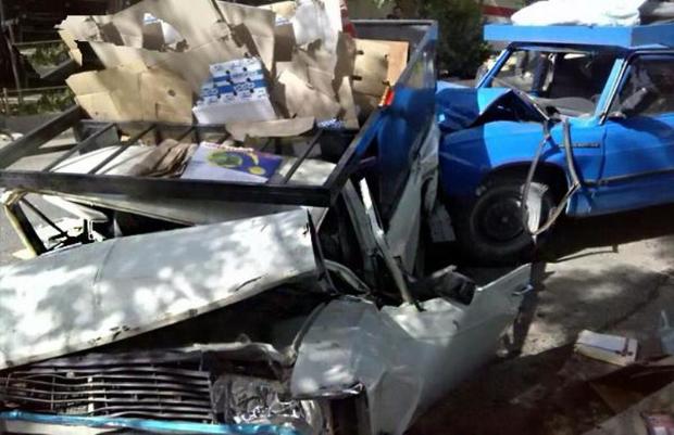 تصادف در جاده کاشمر - نیشابور 2 کشته داشت
