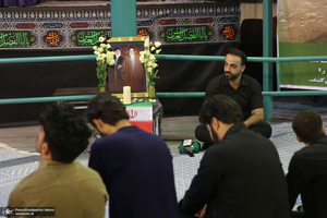 مراسم عزاداری هیئت «حسین جانم» در حسینیه جماران