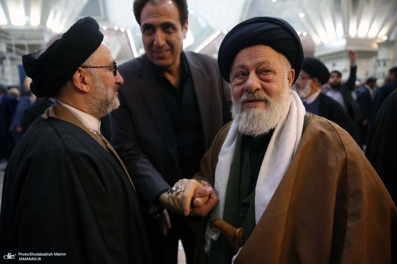 مراسم چهاردهمین سالگرد رحلت همسر امام خمینی و سی‌امین سالگرد ارتحال مرحوم حاج سیداحمد خمینی (ره)