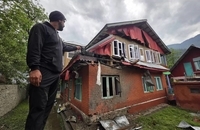 گلوله باران تازه پاکستان در منطقه مرزی شمال کشمیر هند (7)