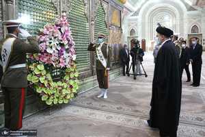 تجدید میثاق رئیس قوه قضاییه و مسئولان قضایی با آرمان‌های امام خمینی(س)