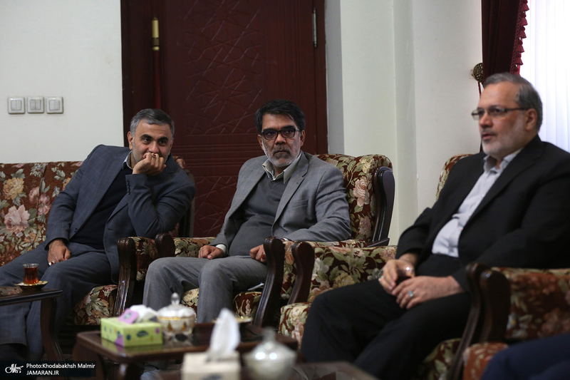 دیدار رییس دانشگاه آزاد اسلامی با سید حسن خمینی