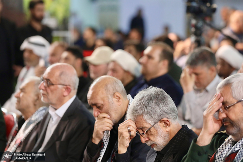 اولين سالگرد شهادت سپهبد حسين سلامى