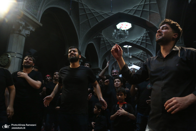مراسم عاشورای حسینی در مدرسه عالی شهید مطهری