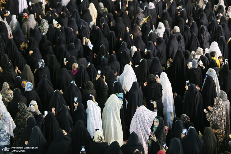 مراسم آغاز  سال 1401 در حرم کریمه اهل بیت (ع)‎