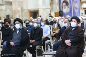 مراسم بزرگداشت حجت الاسلام و المسلمین محتشمی پور(ره) در حرم مطهر امام خمینی