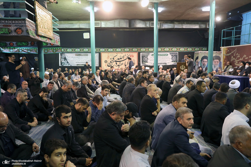 مراسم بزرگداشت همسر آیت الله موسوی بجنوردی (ره) در حسینیه شماره یک جماران-3