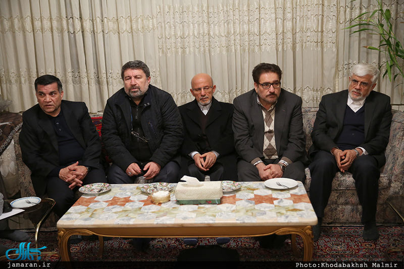 حضور اعضای فراکسیون امید در منزل آیت الله هاشمی رفسنجانی(س) 