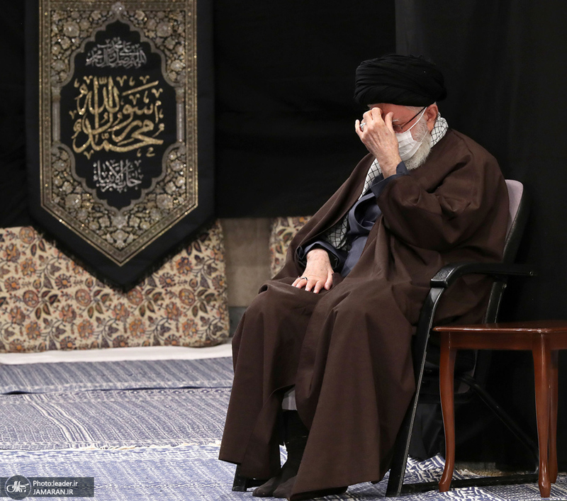 مراسم عزاداری شهادت امام رضا(ع) در حضور رهبر معظم انقلاب