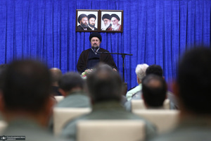 دیدار رئیس و مدیران سازمان حفاظت محیط زیست با سید حسن خمینی