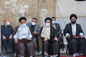 مراسم بزرگداشت حضرت امام خمینی(س) در مدرسه فیضیه قم