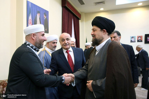 دیدارجمعی از علمای اهل سنت کشور سوریه با سید حسن خمینی