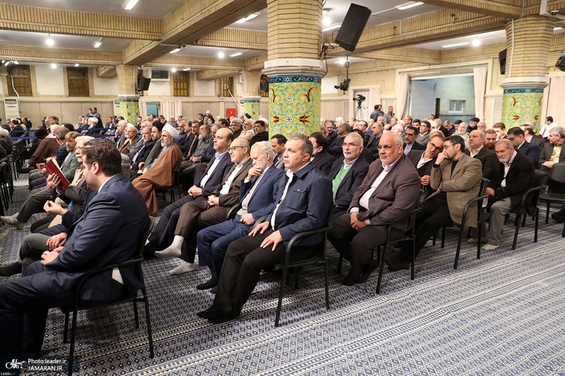 دیدار مسئولان نظام و سفرای کشورهای اسلامی با رهبر معظم انقلاب